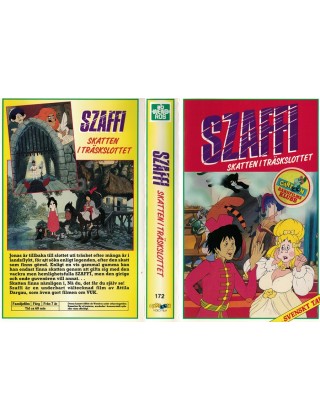 Szaffi Skatten i Träskslottet  VHS